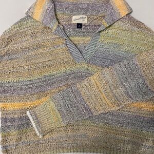 Women's Colorful Striped Sweater